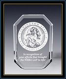Rectangle Crystal Paperweight Gift