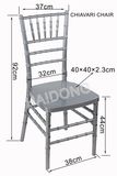 Silver PC Resin Chiavari Chair