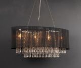 Hotel Interior Hanging Crystal Pendant Lamp (6022-4)