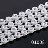 Single Row Plastic Rhinestone Banding for Decoration