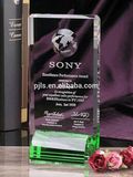 New Designed Crystal Trophy with Double Color