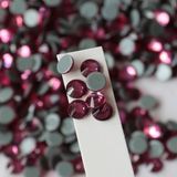 Fushia Flatback Hotfix Crystal Rhine Stone Transfer China Wholesale