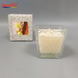 Diamond Think Glass Lid Holder Candle with SGS