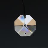 Crystal Octagon Beads with Two Hole Crystal Chandelier Beads