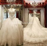 Crystal Bridal Wedding Ball Gowns Rhinestones Wedding Dress W1330