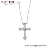 44611 Fashion Zircon Handmade Ribbon Choker with Pearl