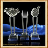 Wholesale Hand Crystal Glass Trophy