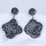 High Quality Gem Stone Druzy Earring