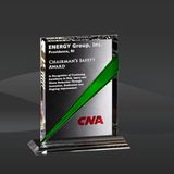 Crystal Danbury Rectangle Award (CD-4044, CD-4045, CD-4046)