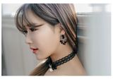 Retro Crystal Earrings Long Temperament Earings