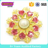 Factory Fancy Gold Rhinestone Crystal Brooch for Women