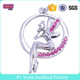 2017 Alloy Plated Factory Wholesale Crystal Angel Pendant
