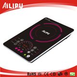 Newly Design Large Crystal Plate Super Slim Induction Cooktop Sm-DC22c)