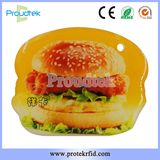 RFID Clear Epoxy Tag Customized Crystal Card Exquisite Tk4100 Key Tag
