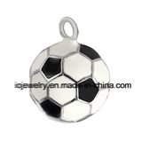 Sports Jewelry Enamel Football Charm