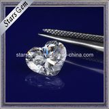 Heart Shape Synthetic Diamond Loose Moissanite for Jewelry