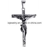 Black Coated Handmade Popular Cross Pendant