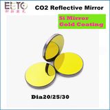 CO2 Laser Reflecting Lens Si with Gold Coating Diameter