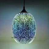 Decorative Indoor Light 2017 New 3D Hanging Pendant Lamp