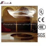 Modern Hanging Crystal Pendant Lamp for Hotel Project