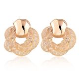 Wholesale Crystal Rhinestone Fashion Mesh Women Lady Stud Earring