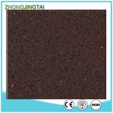 Crystal Dark Brown Quartz Stone Slabs & Tiles for Counter Tops, Walling, Flooring