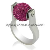 Personalized Jewelry 316 Stainless Steel Interchangeable Bead Ring