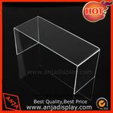 Acrylic Single Shoe Display Holder, Plexiglass Shoe Display Stand