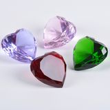 Crystal Heart Diamond for Wedding Ornament Gifts