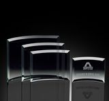 Custom Crystal Glass Plate Clear Award Trophy