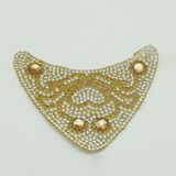 New Fashion Design Rhinestone Diamond Decorated Embroidery Patch