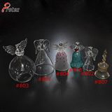 Different Designs Decorative Handing Glass Bell