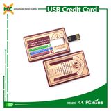 Waterproof Credit Card USB 2.0 Memory Stick Flash Pendrive