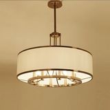 Modern Metal Pendant Lamp with Fabric Shade (WHG-3238)
