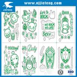 White PVC Motorcycle ATV Dirt Bike Sticker Decal
