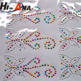 Team Race and Club Various Colors Rhinestone Sticker