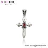 Pendant-47 Xuping Maltese Cross Pendant, Jewellery Findings, Metal Pendant