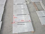 Natural Italian Carrara White Marble Stone Tiles for Wall Decoration