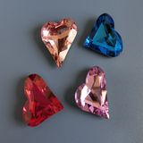 Pujiang Factory Lead Free Point Back Crystal Fancy Stone for Jewelry Accessories