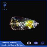 Double Color Yellow Blue Corundum Material