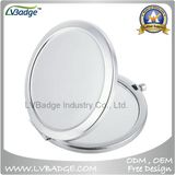 Silver Double 70mm Compact Mirror