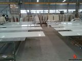 Pure White Artificial / Manmade Quartz for Countertop, Tile