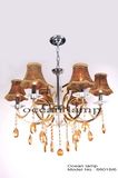 European Style Traditional K9 Crystal Pendant Lighting Chandelier (88018-6)