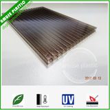 Ten Years Guarantee Lexan PC Crystal Twin-Wall Polycarbonate Hollow Sheet
