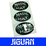 Custom Best Design 3m Adhesive Crystal Epoxy Sticker
