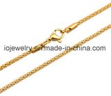 18k Gold Plated Necklace with Lobster Clasp