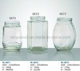 Glass Honey Jar / Glass Jam Jar (3 Items)