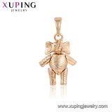 33700 Xuping High Quality Well Design Fancy Cross Pendant Fake Gold Filled Jewelry