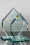 Cartesian Jade Glass Award - Standard (#1946, #1947)