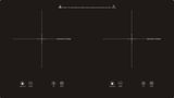 Built in Double Burners Induction Cooker Model Sm-Dic09